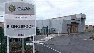 Rising Brook community fire station