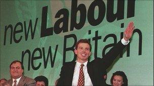 Tony Blair at 1994 Labour conference