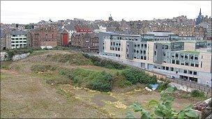 The Caltongate site