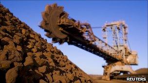 Rio Tinto iron ore mine in Western Australia