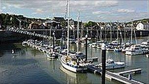 Watchet harbour