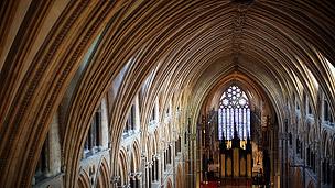 Interior of Lincoln Cathedral