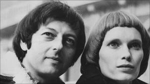 Andre Previn and Mia Farrow