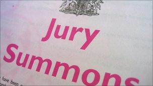 Jury summons