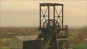 Bersham colliery in 1986