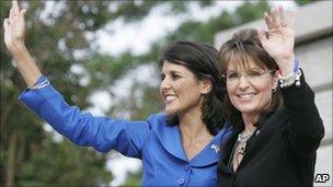 Sarah Palin and Nikki Haley