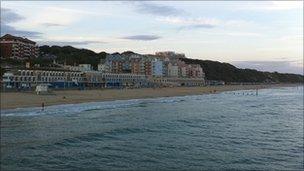 Boscombe seafront