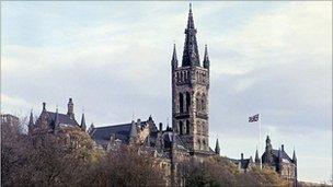 Glasgow University building