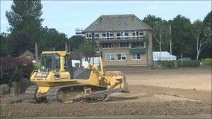 Work at Hickstead Showground