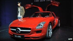 Mercedes SLS AMG, file image