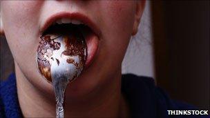 Lick the spoon after baking