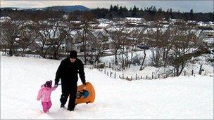 Sledging in Inverness