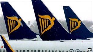 Ryanair planes