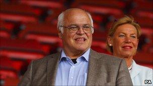 Markus Liebherr at St Mary's Stadium