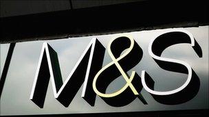 Marks and Spencers shop