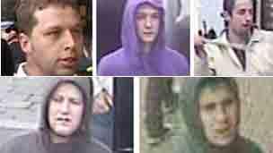 Football troublemaker suspects