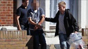 Man arrested by officers in Southend