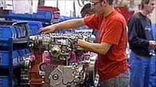 Workers at Lister Petter