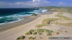 Scottish beach