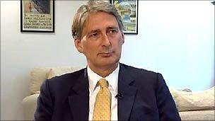 Transport Secretary Philip Hammond