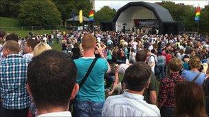 Gay Pride festival, Bristol