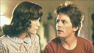 Michael J Fox in Back To The Future