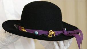 Hendrix's "Westerner" hat