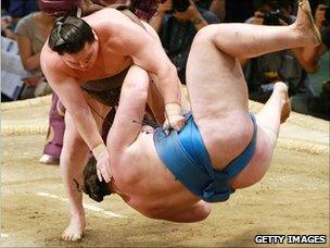 Sumo wrestlers