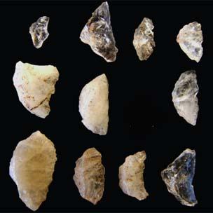 Arrow heads (Image: M Lombard/Antiquity)