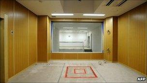 Execution room, Tokyo Detention Centre, 27 August 2010