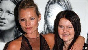 Kate Moss and Corinne Day