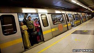 Delhi metro railway