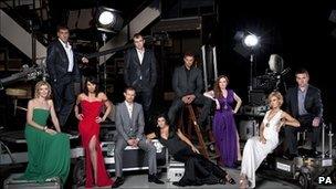 Some of the Coronation Street cast