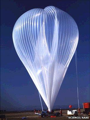 CNES launches a stratospheric balloon (Science/AAAS)