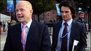 William Hague and Christopher Myers