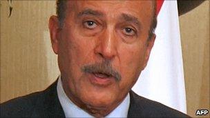 Egyptian intelligence chief Gen Omar Suleiman (file image)