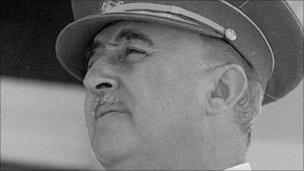 General Francisco Franco in Madrid in 1951