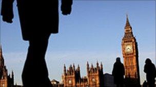 People outside Parliament