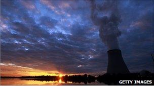 Nuclear power station near Landshut, Germany