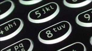 Mobile keypad, BBC