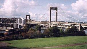 Bridges across River Tamar