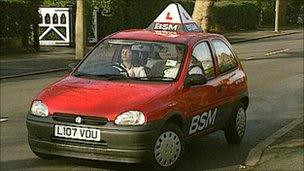 A learner driver