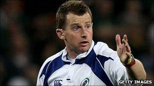 International rugby referee Nigel Owens