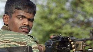 Tamil Tiger rebel