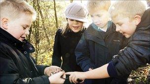 Kids playing. Pic: Land Trust