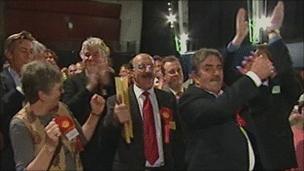 The results announced at Exeter