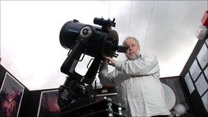 Cardiff Astronomical Society's new observatory Photo: Media Wales