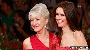 Dame Helen Mirren and Julie Taymor