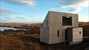 Rural Design's property at Fiscavaig