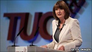 Harriet Harman at TUC